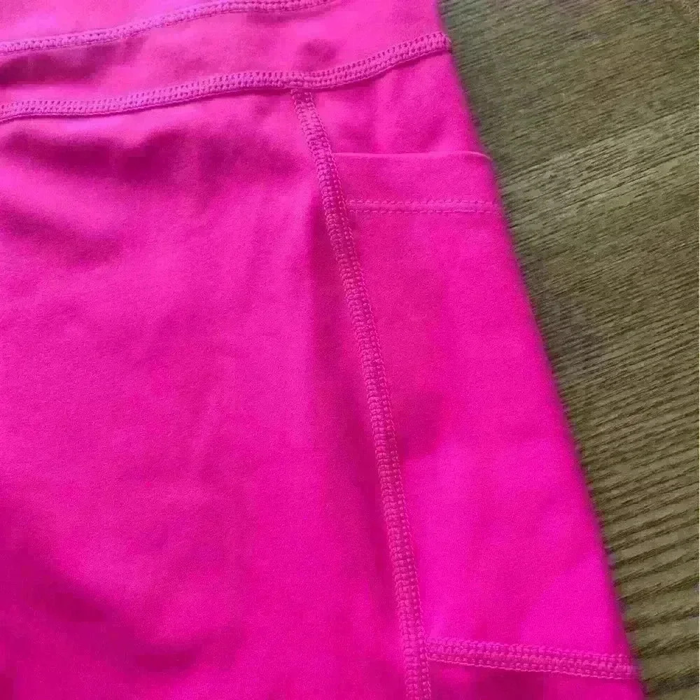 Zyia Active Pink Cropped Legging Tights Size 4 — image 7 of 8